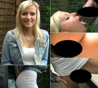Schüchterne Praktikantin beim Anal-Check meines Chefs im Freien