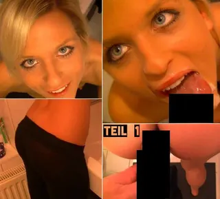 Extrem dreist, erst sein Schwanz im Arsch, dann ihre Zunge unter der Dusche